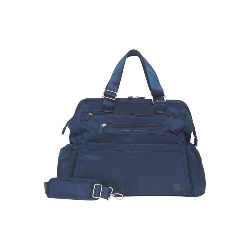 IHKWIP The Any Excursion Duffel Travel Bag Deep Blue